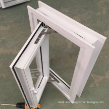 Foshan  factory house window glass design upvc casement windows